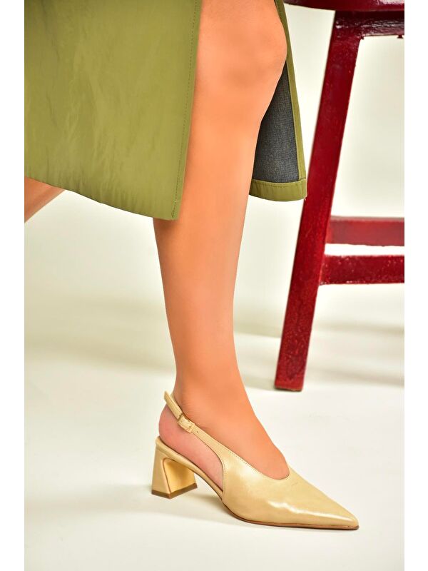 Ten Kadın Topuklu Ayakkabı U6540800 - Görsel 5