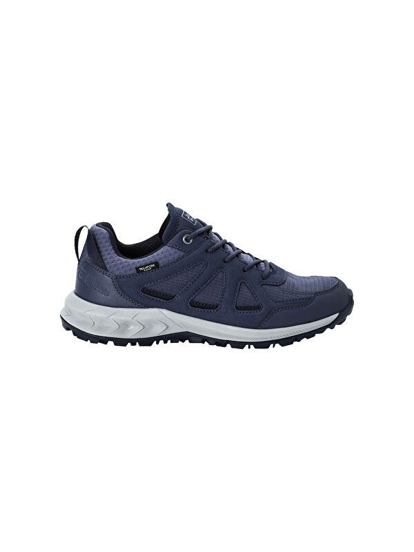 Jack Wolfskin Woodland 2 Texapore Low Kadın Mavi Outdoor Ayakkabı