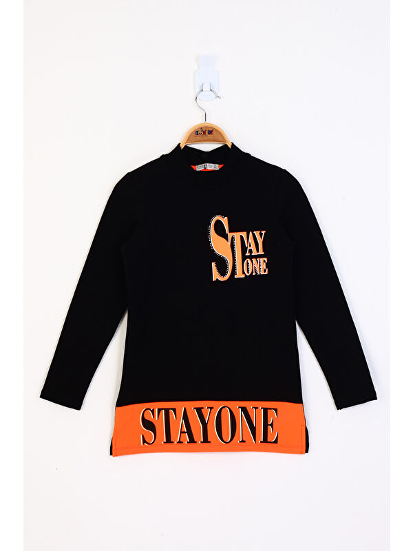 Toontoykids Kız Çocuk Stay One Baskılı Tişört