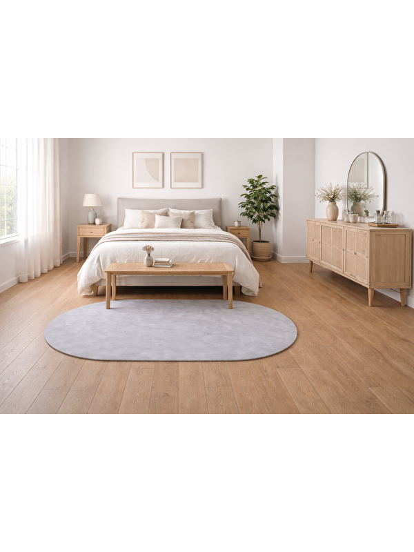Jassrug Halı 120X180 Rex Açık Gri ACIKGRI