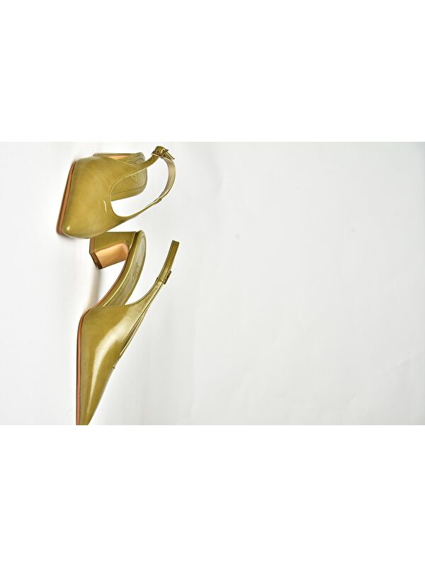 Yeşil Kadın Topuklu Ayakkabı U6540800 - Görsel 6