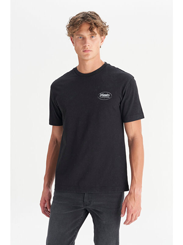 Wrangler %100 Pamuk Relaxed Fit Bisiklet Yaka Tişört