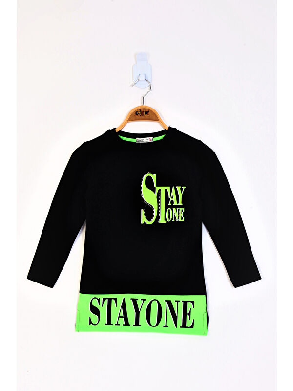 Toontoykids Kız Çocuk Stay One Baskılı Tişört