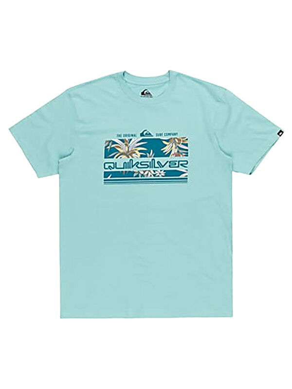 Quiksilver Mw Mini Logo Erkek Mor Tişört