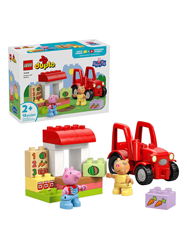 Lego DUPLO Tractor and Market 10468