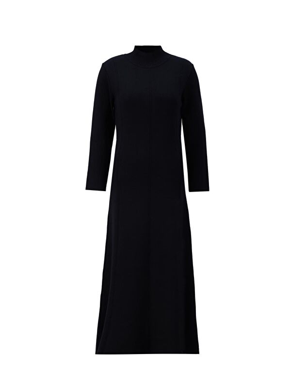 ARMİNE Uzun Kol Triko Elbise 24Kd4217 Siyah
