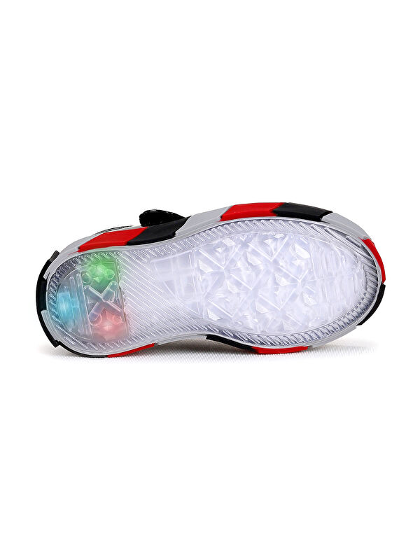 Kiko Kids Beyaz Kiko Kids Gilan Cirtli Işıklı Kız Bebek Babet Ayakkabı