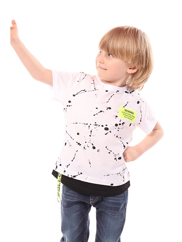 Toontoykids Erkek Çocuk Baskılı Tişört