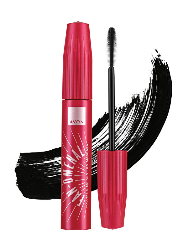 AVON Fan-Omenal Hacim Veren & Tek Tek Ayıran Maskara Blackest Black
