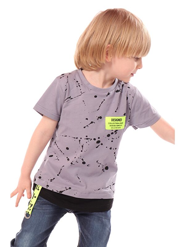 Toontoykids Erkek Çocuk Baskılı Tişört