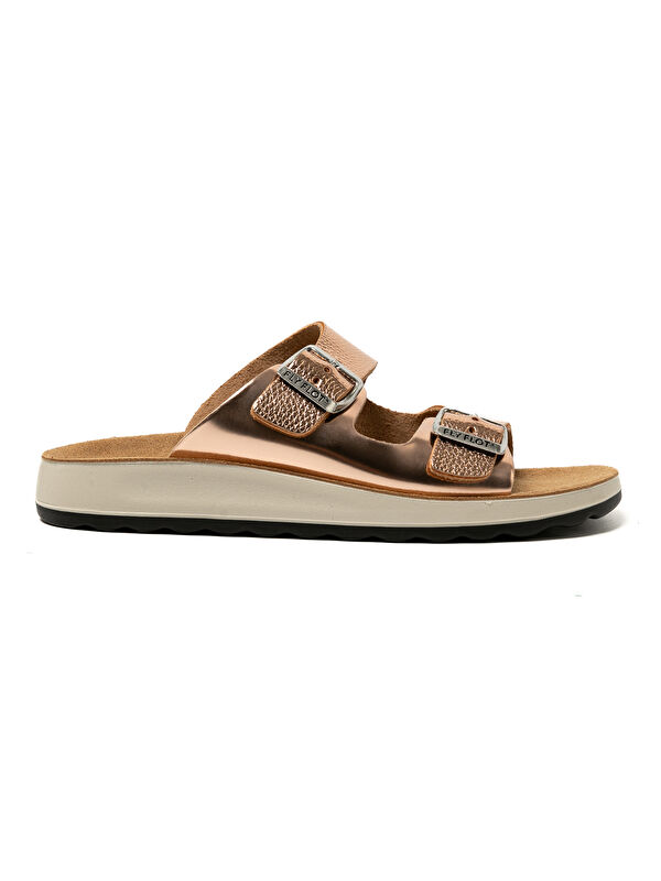 Fly Flot Kadın Altın Rengi Terlik 77 G64 ZC Slipper 6488- Dark Gold