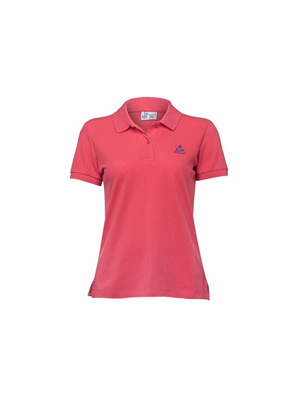 Anemoss Gemici Martı Kadın Polo Yaka T-Shirt