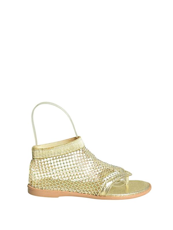 Altın Kadın Sandalet U713261215 - Görsel 6