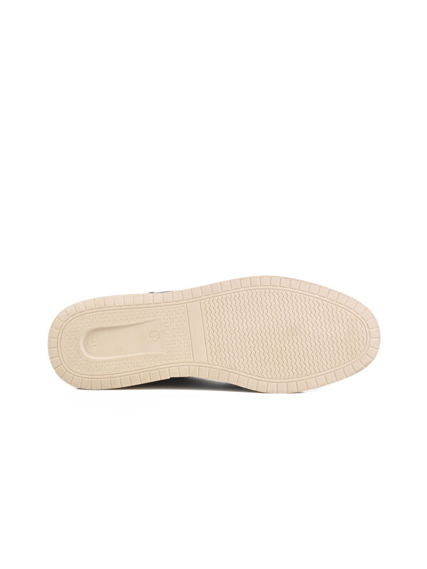 Lacivert Hakiki Deri Erkek Casual Ayakkabı Lion M - Görsel 6