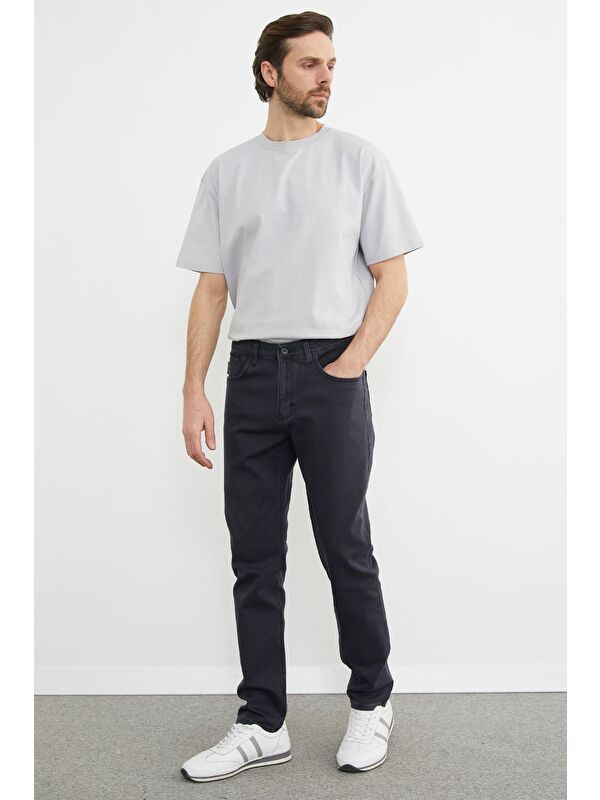 Fullamoda Büyük Beden Regular Fit Normal Bel Jean