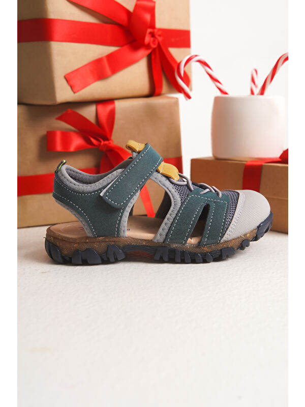 Çinçon Günlük Ortopedik Erkek Çocuk Sandalet Ayakkabı - Görsel 5