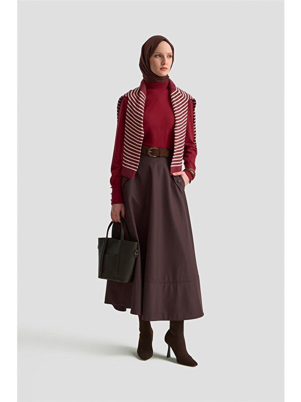 ARMİNE Kazak 25Kd6005 Bordo