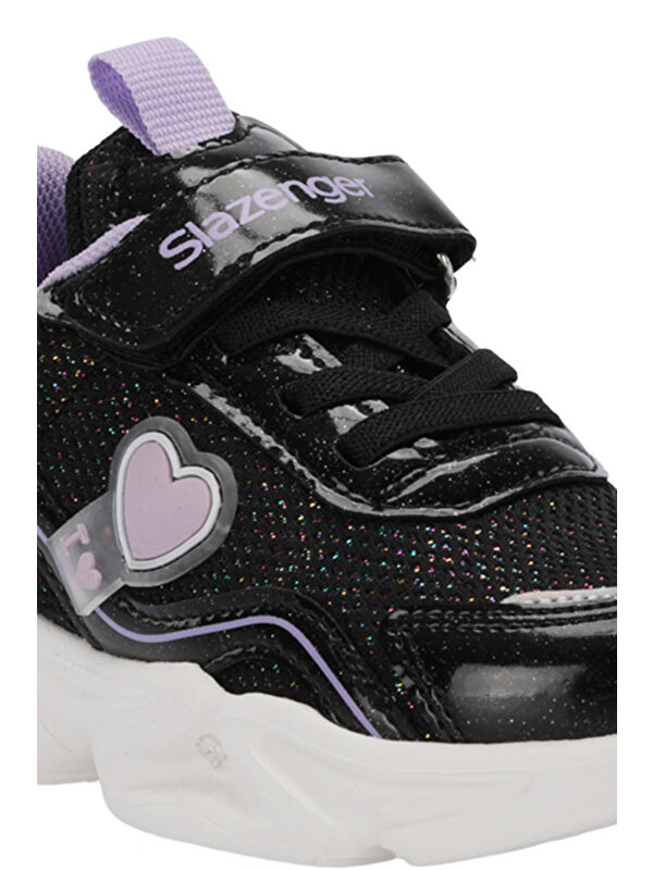 KLARION Kız Çocuk Günlük Siyah / Mor - Görsel 5