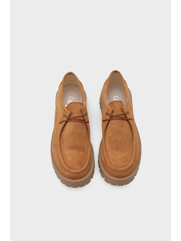 Shelly Trak Tabanlı Süet Kadın Loafer Ayakkabı - Görsel 7