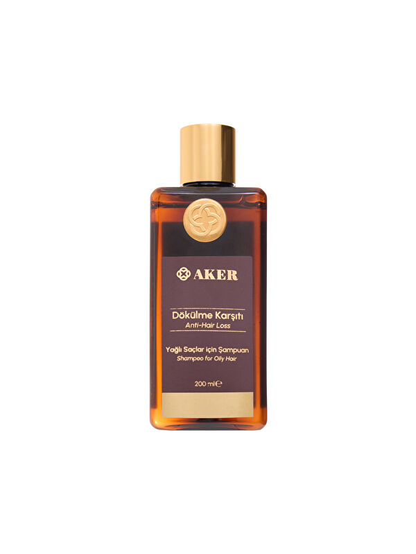 AKER Dökülme & Kepek Karşıtı-Yağlı Saçlar İçin Şampuan 200 Ml