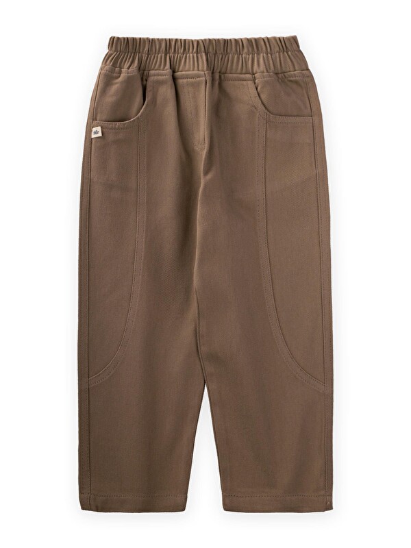 CİGİT Gabardin Pantolon 2-7 Yaş Kahve