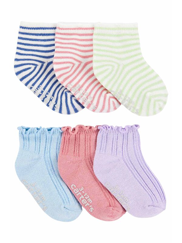 Carter's Kız Bebek Çorap Set 6'lı Paket