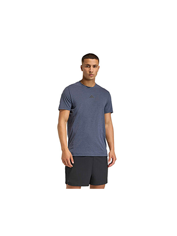 Adidas D4T Tee Erkek Antrenman Tişörtü KA7288 Lacivert