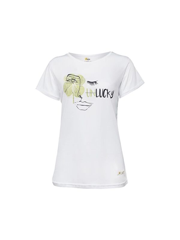 Biggdesign Faces Lucky Kadın T-Shirt