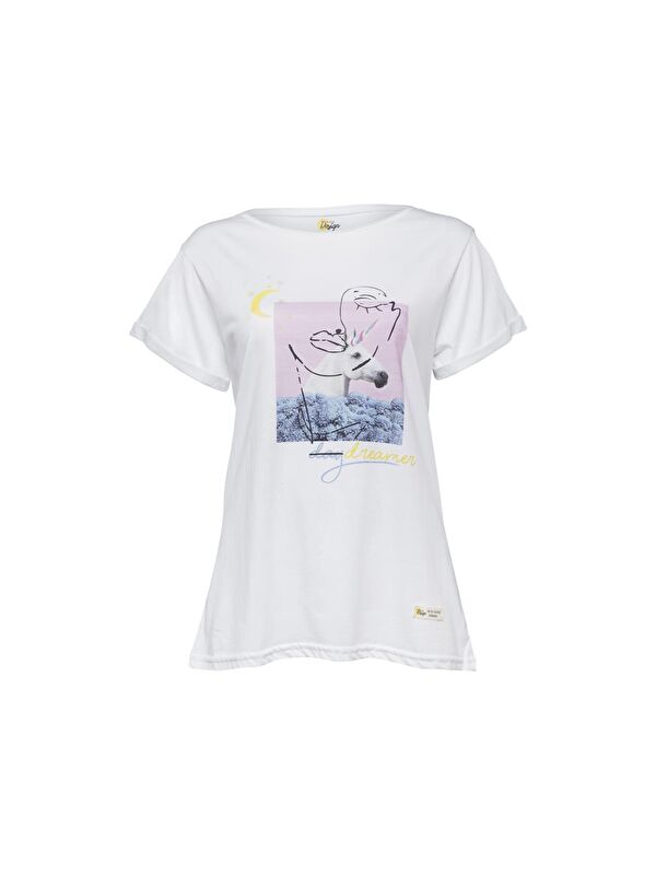 Biggdesign Faces Dreamer Kadın T-Shirt