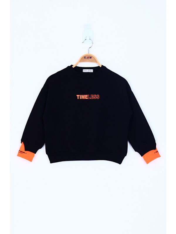 Toontoykids Kız Çocuk Timeless Baskılı Sweatshirt