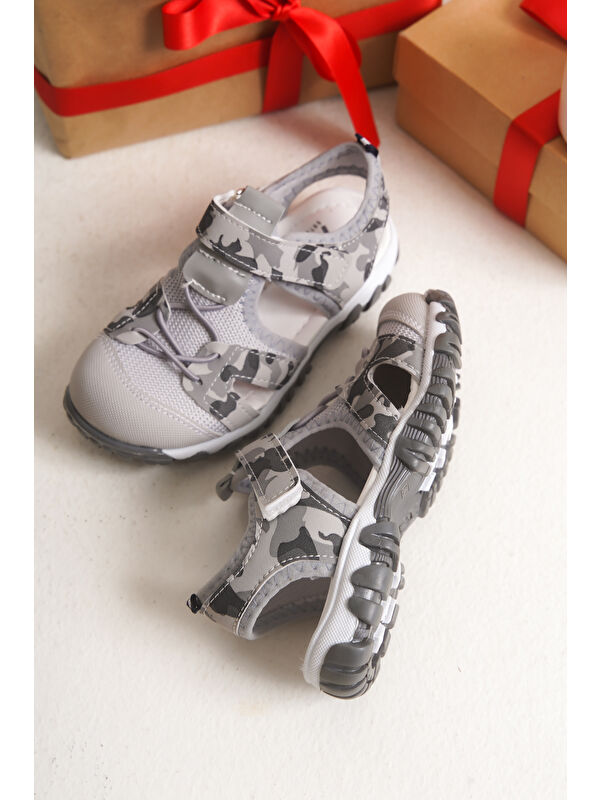 Çinçon Günlük Ortopedik Erkek Çocuk Sandalet Ayakkabı - Görsel 3