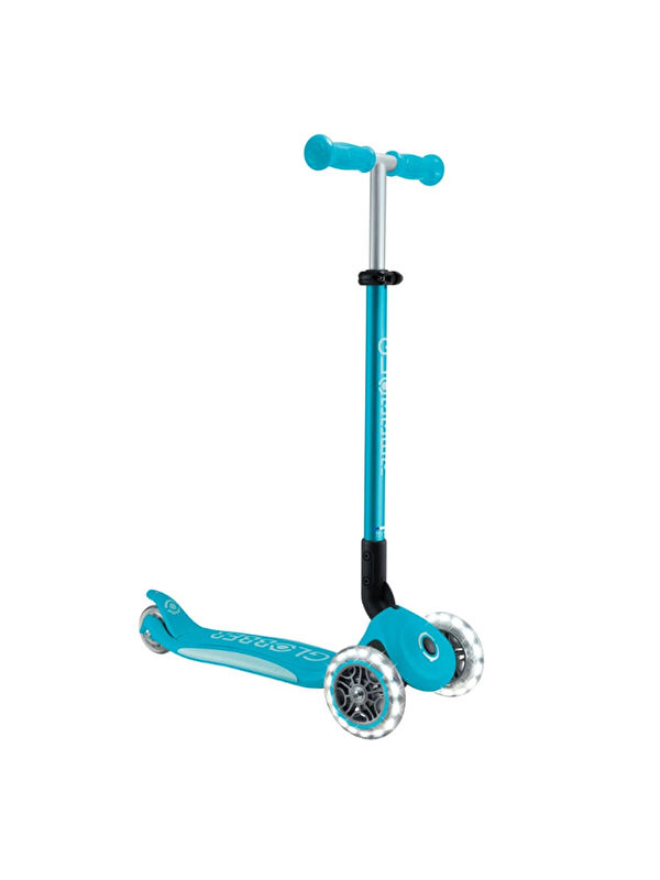 Globber Elite Deluxe Işıklı Scooter Mavi 439-605