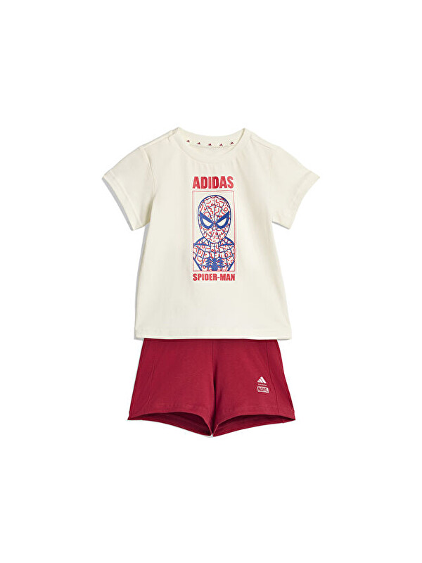 Adidas i Marvel Sm T Set Bebek Günlük Eşofman Takımı JZ3550 Beyaz