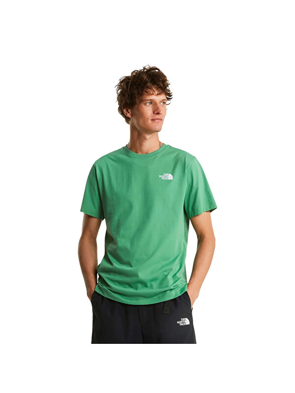 The North Face Evolution Box Nse Erkek Yeşil Tişört