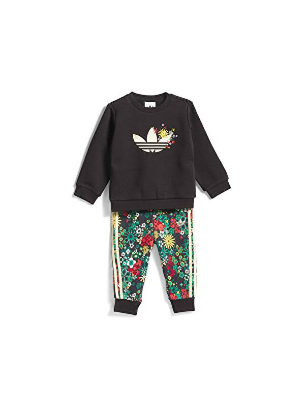 Adidas Crew Set Bebek Günlük Eşofman Takımı KD3412 Siyah