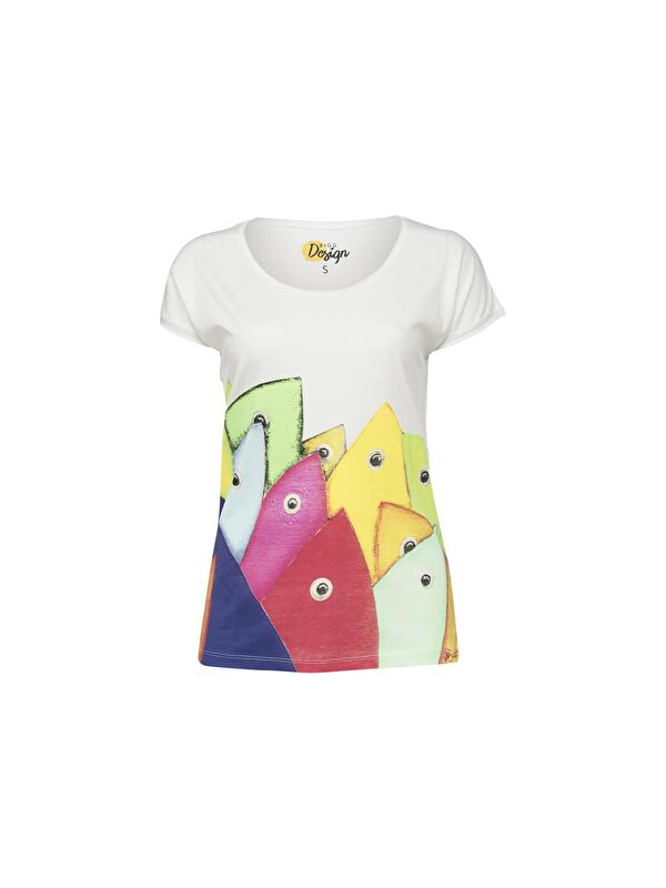 Biggdesign Bereket Balıkları Kadın T-Shirt