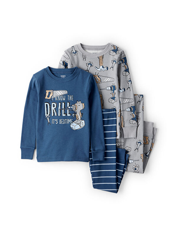 Carter's Erkek Çocuk Lacivert Pijama Set
