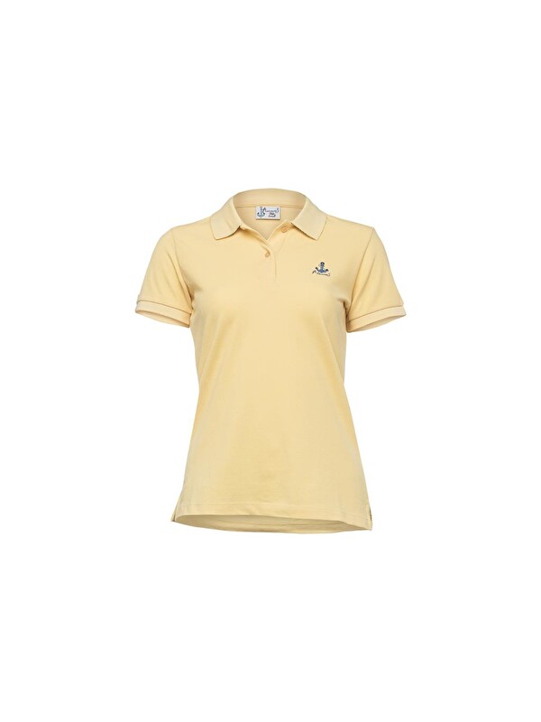 Anemoss Yengeç Kadın Polo Yaka T-Shirt