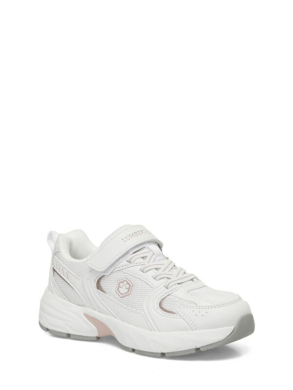 POL JR 5FX Beyaz Kız Çocuk Spor Ayakkabı - Görsel 3