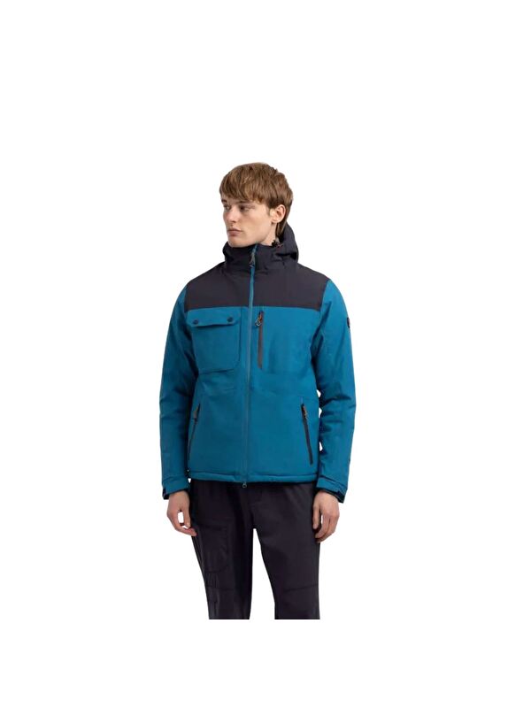 Trespass Eastwell Padded Erkek Mavi Outdoor Ceketi