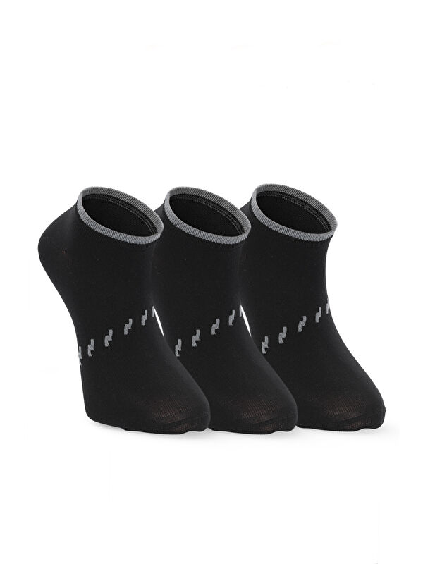 SLAZENGER JARA 3 lü Erkek  Siyah Çorap
