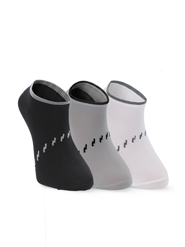 SLAZENGER JARA 3 lü Erkek  Siyah / Gri Çorap
