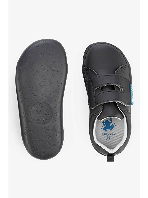 Smart Walker Casual Süper Mat Siyah Barefoot Çocuk Ayakkabı - Görsel 7