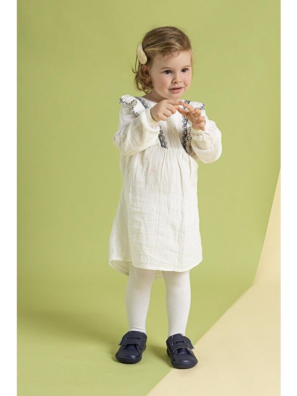 Smart Walker Casual Mavi Geceyarısı Barefoot Çocuk Ayakkabı - Görsel 6