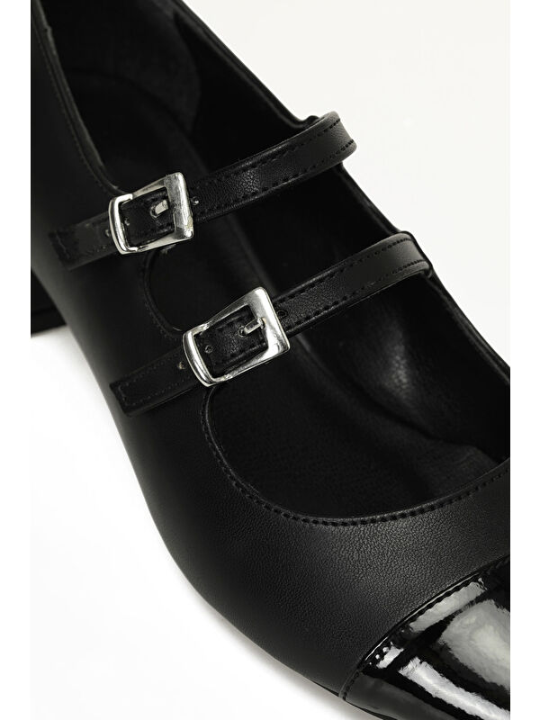 325038.Z 5FX Siyah Kadın Topuklu Ayakkabı - Görsel 8