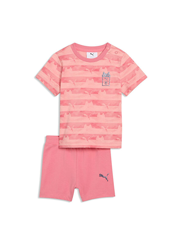 Puma Gdh Minicats Bebek Pembe Eşofman Takımı