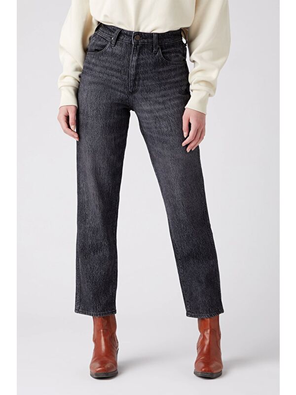 Wrangler Mom Fit Denim Yüksek Bel Jean Jean Pantolon