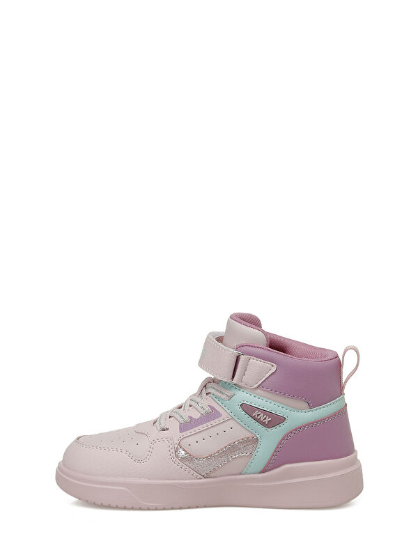 LONVE HI P 5PR Pembe Kız Çocuk High Sneaker - Görsel 4