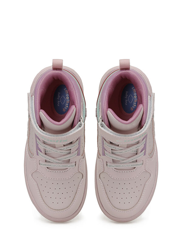 LONVE HI P 5PR Pembe Kız Çocuk High Sneaker - Görsel 5