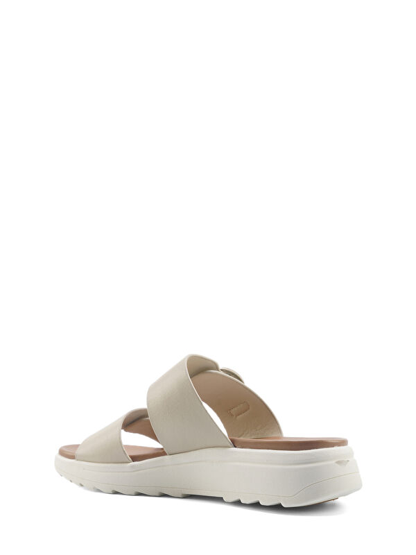 166994.Z5FX Bej Kadın Terlik - Görsel 4